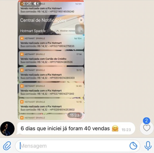 Vitrine de Vendas Automáticas 6 faturamento 3